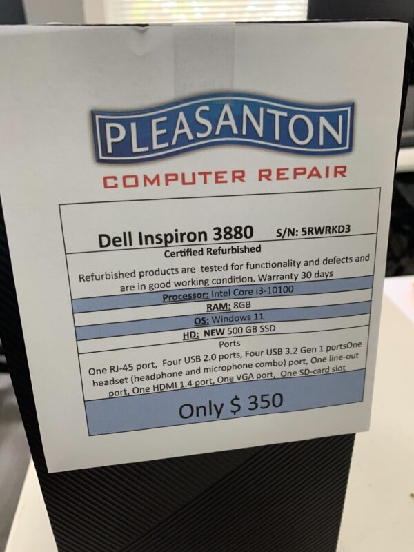 Dell Inspiron 3880 - Image 2