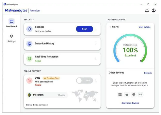 Malwarebytes Premium - 1 -Device / 1 Year - Download - Image 2