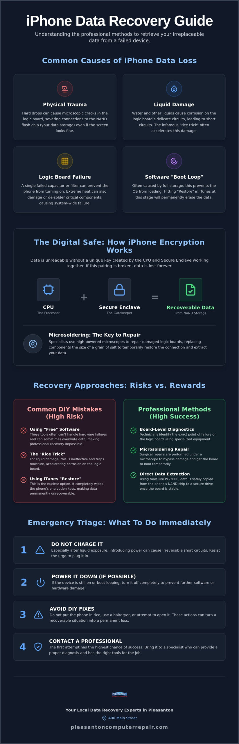 IPhone Data Recovery Pleasanton: The 2026 Guide to Saving Your Memories