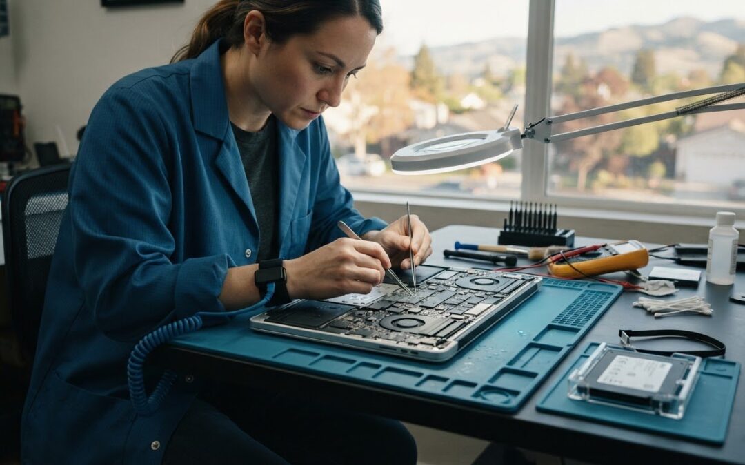 Water-Damaged MacBook Repair in Pleasanton: 2026 Guide